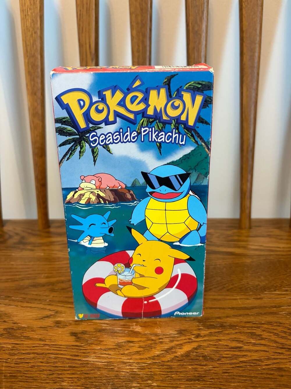 Pokemon Seaside Pikachu VHS Tape